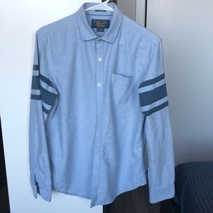 Blue Bottom Down Shirt